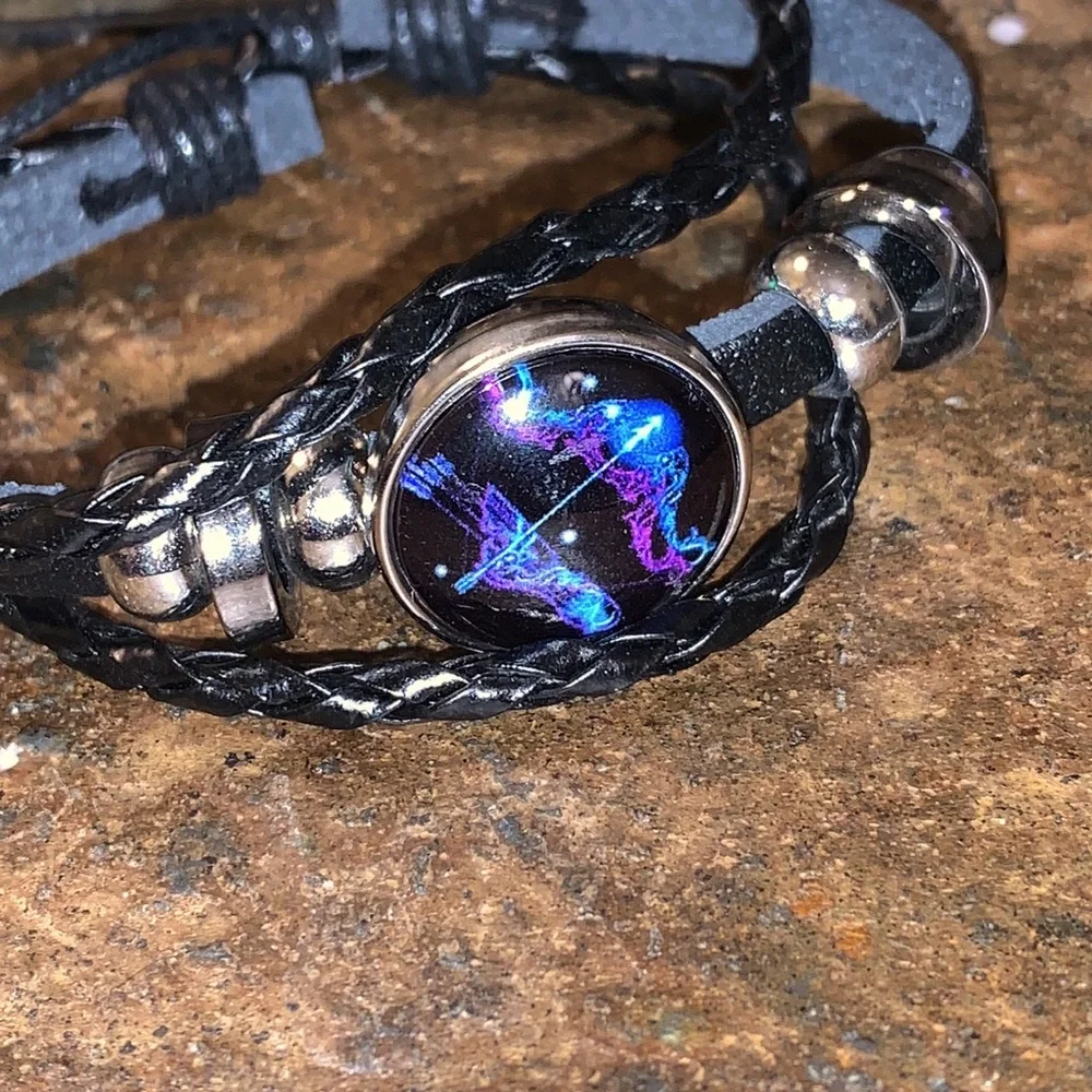 Sagittarius Zodiac Charm Bracelet New